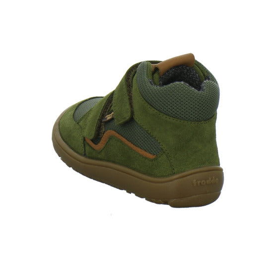 Froddo Barefoot Stiefel ungefüttert oliv