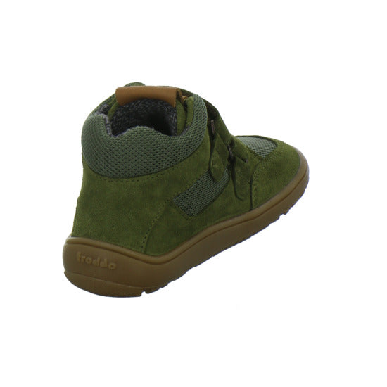 Froddo Barefoot Stiefel ungefüttert oliv