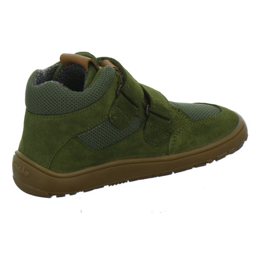 Froddo Barefoot Stiefel ungefüttert oliv