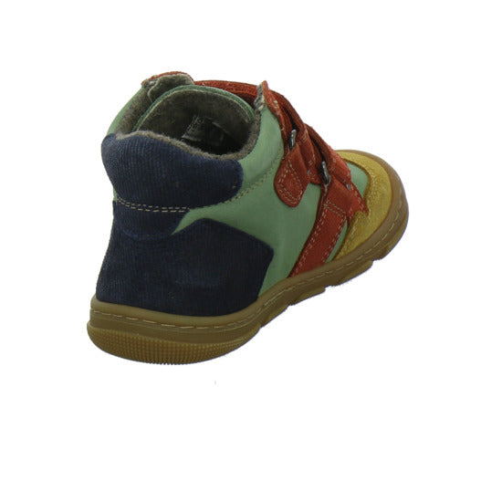 Koel Stiefel ungefüttert Jungen Barefoot Tex oliv