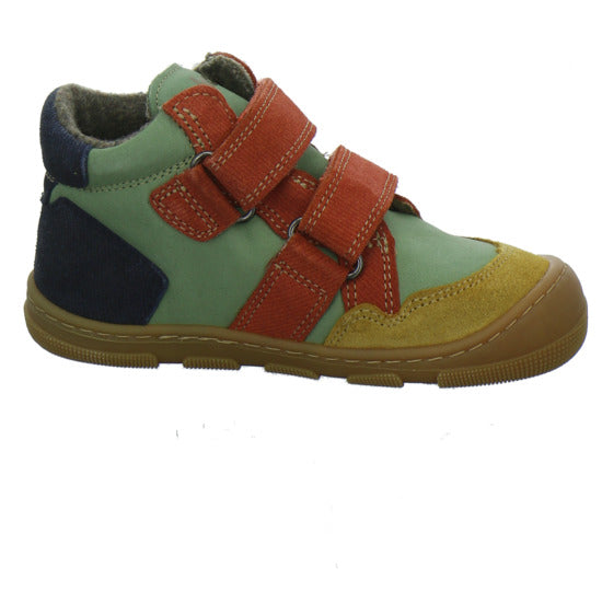 Koel Stiefel ungefüttert Jungen Barefoot Tex oliv
