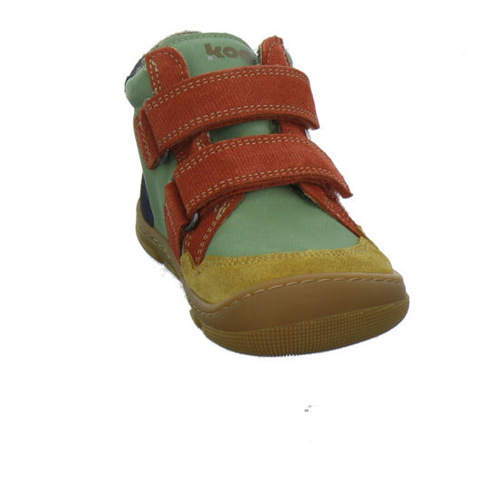 Koel Stiefel ungefüttert Jungen Barefoot Tex oliv