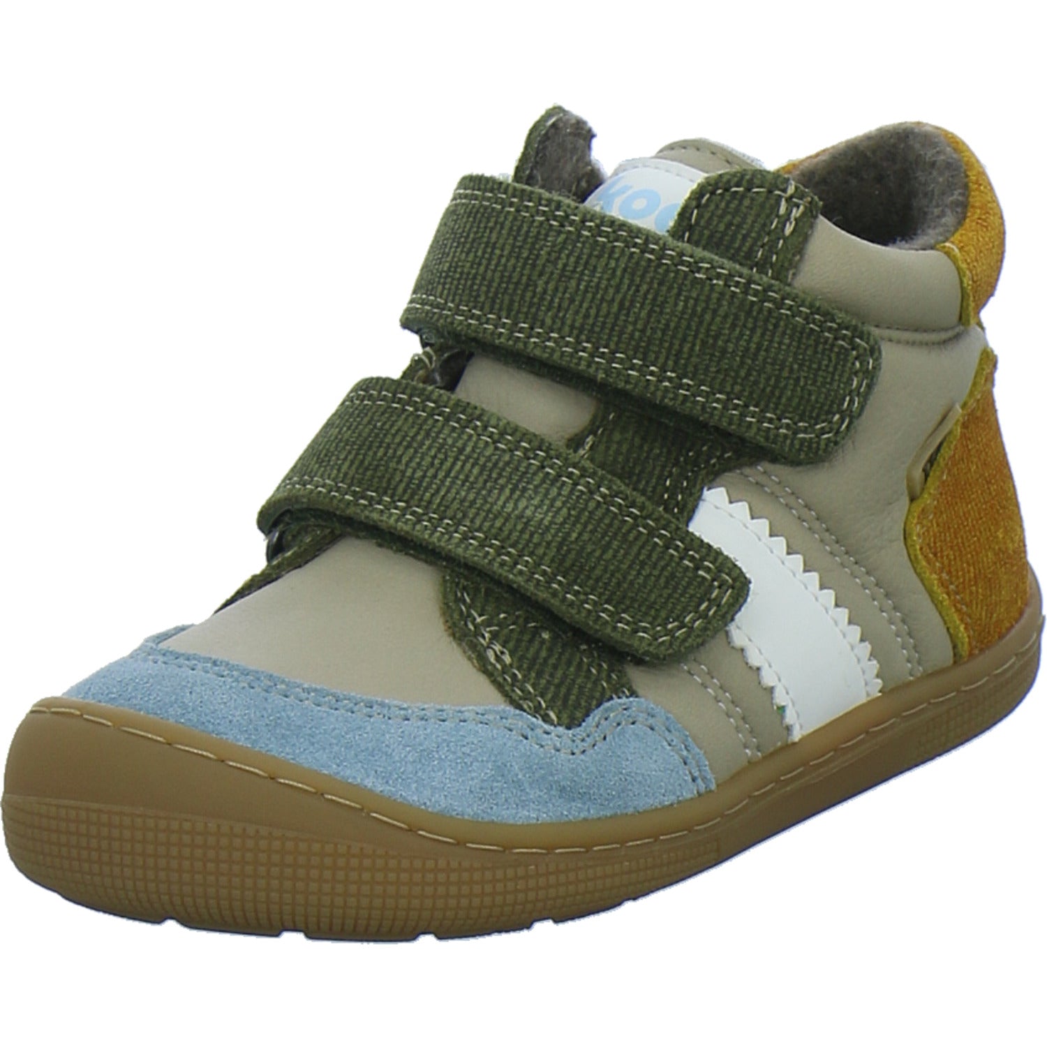 Koel Stiefel ungefüttert Jungen Barefoot Tex Beige-kombi