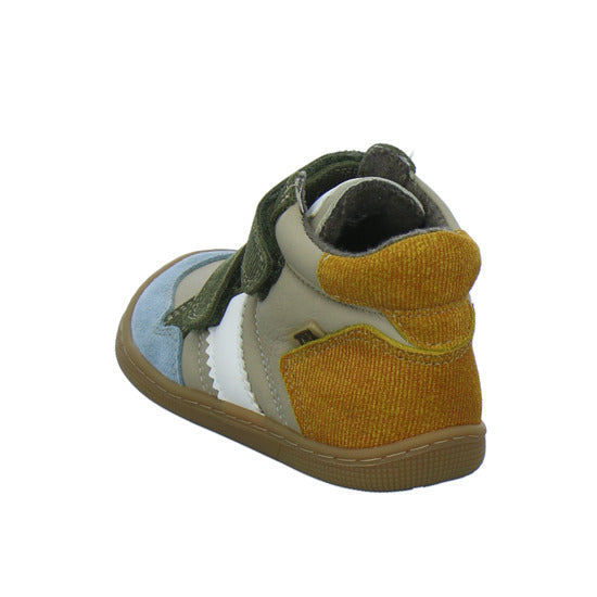 Koel Stiefel ungefüttert Jungen Barefoot Tex Beige-kombi