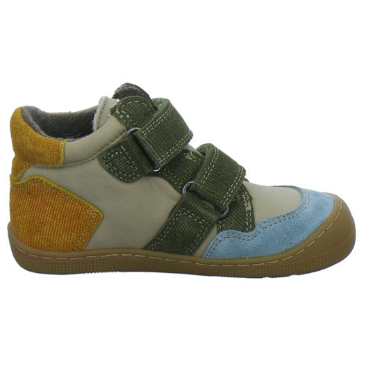 Koel Stiefel ungefüttert Jungen Barefoot Tex Beige-kombi