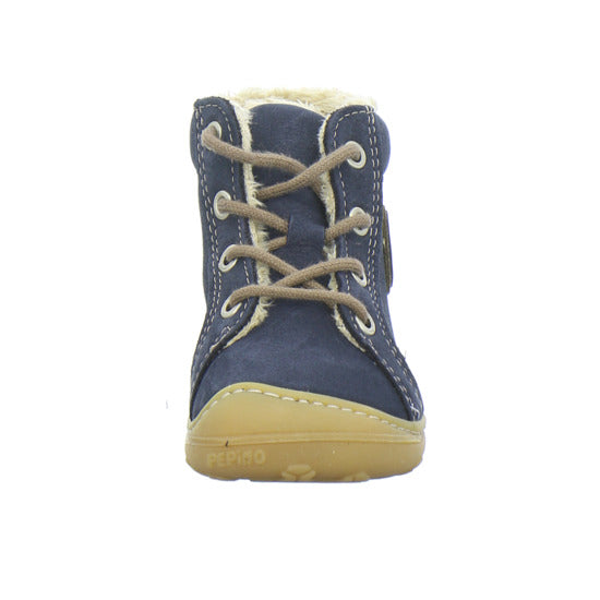 Ricosta Georgie Winterschuhe warm gefüttert Dunkelblau - 360° Ansicht
