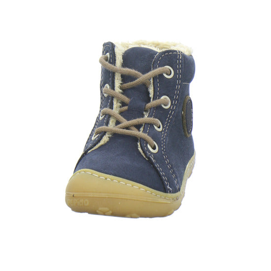 Ricosta Georgie Winterschuhe warm gefüttert Dunkelblau - 360° Ansicht