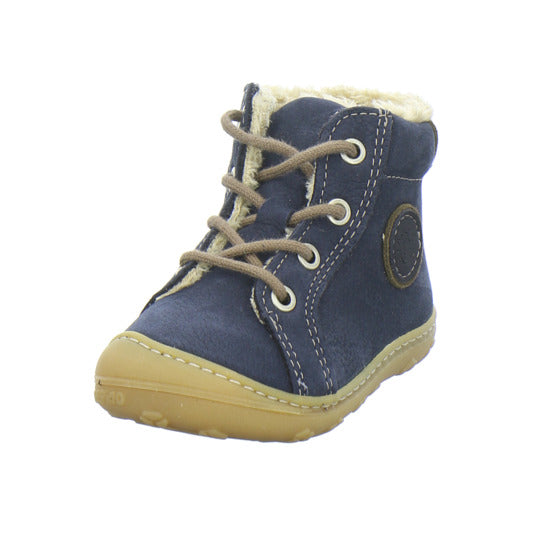 Ricosta Georgie Winterschuhe warm gefüttert Dunkelblau - 360° Ansicht