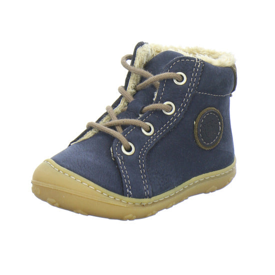 Ricosta Georgie Winterschuhe warm gefüttert Dunkelblau - 360° Ansicht