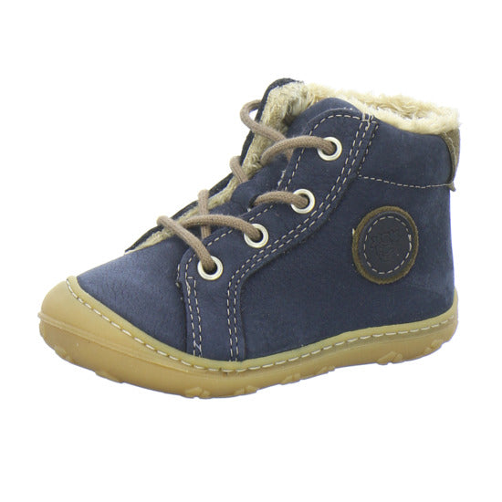 Ricosta Georgie Winterschuhe warm gefüttert Dunkelblau - 360° Ansicht