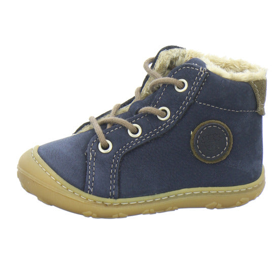Ricosta Georgie Winterschuhe warm gefüttert Dunkelblau - 360° Ansicht