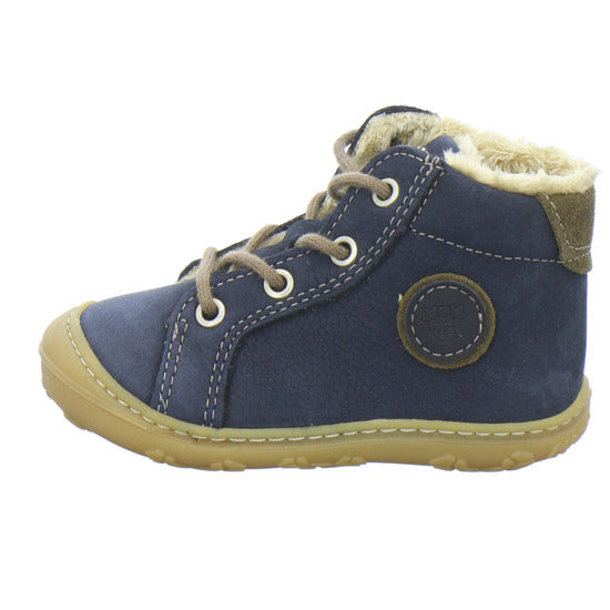 Ricosta Georgie Winterschuhe warm gefüttert Dunkelblau - 360° Ansicht