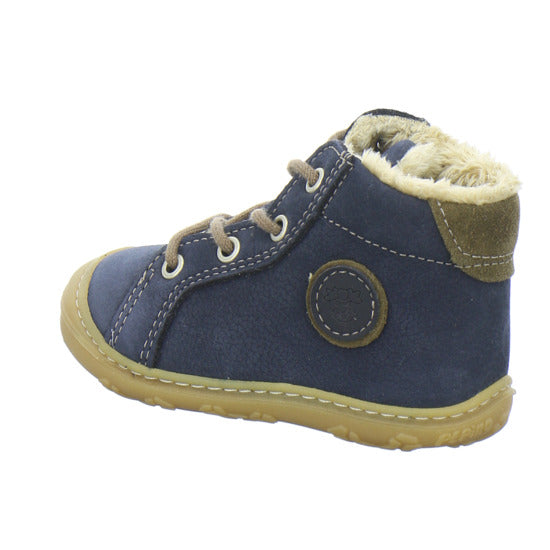 Ricosta Georgie Winterschuhe warm gefüttert Dunkelblau - 360° Ansicht
