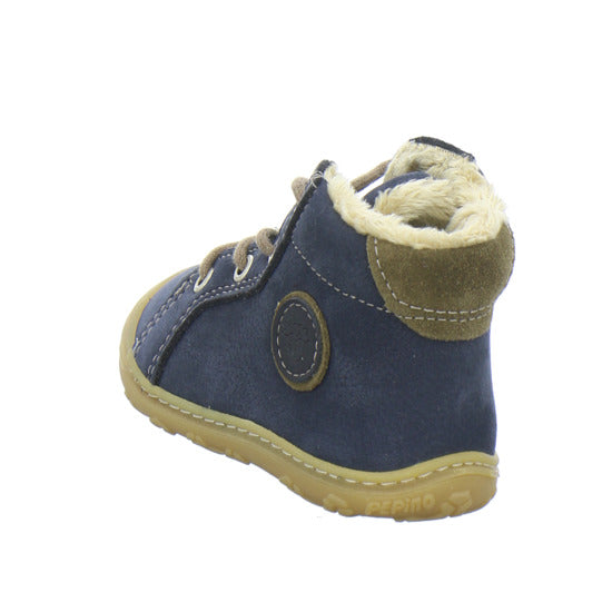 Ricosta Georgie Winterschuhe warm gefüttert Dunkelblau - 360° Ansicht