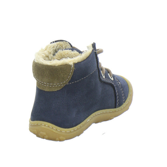 Ricosta Georgie Winterschuhe warm gefüttert Dunkelblau - 360° Ansicht