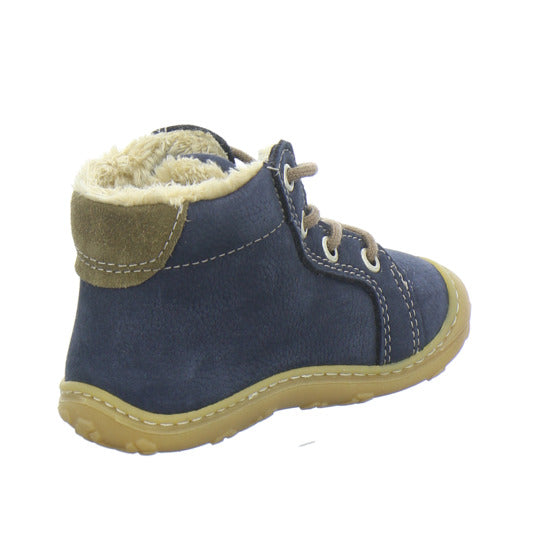 Ricosta Georgie Winterschuhe warm gefüttert Dunkelblau - 360° Ansicht