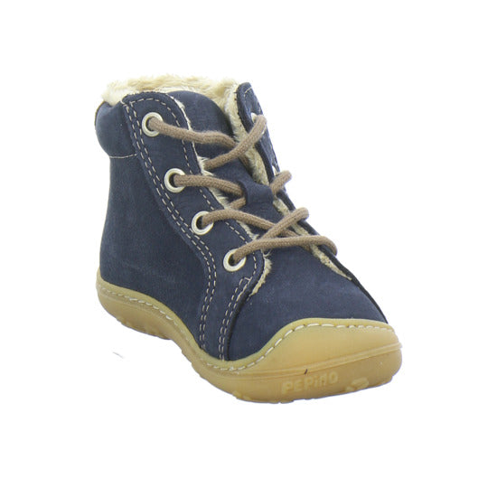Ricosta Georgie Winterschuhe warm gefüttert Dunkelblau - 360° Ansicht