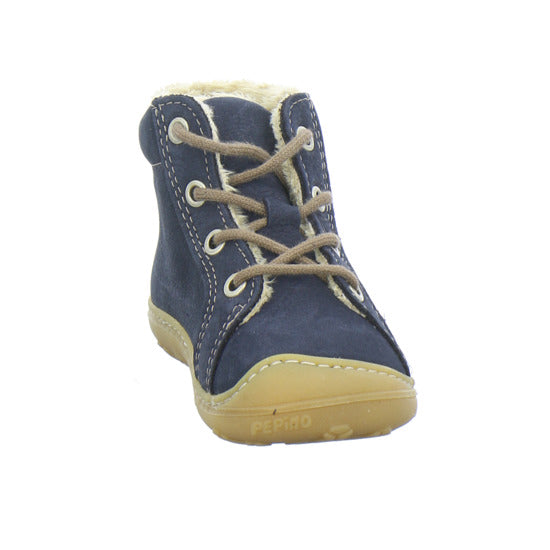 Ricosta Georgie Winterschuhe warm gefüttert Dunkelblau - 360° Ansicht