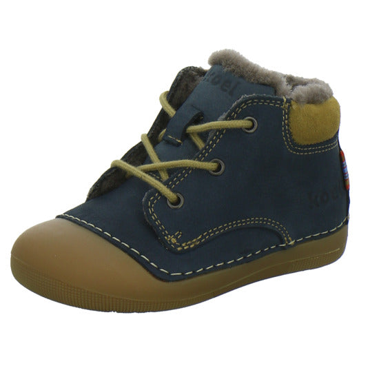 Koel Winterschuhe Unisex - Baby Barefoot Dunkelblau