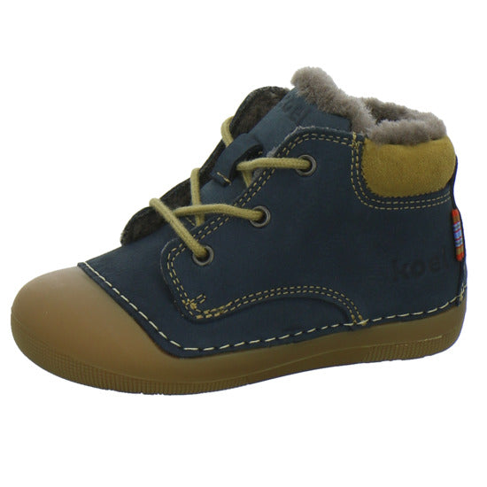 Koel Winterschuhe Unisex - Baby Barefoot Dunkelblau