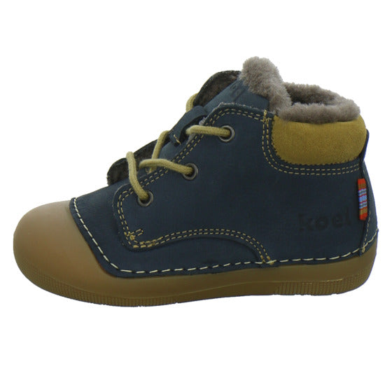 Koel Winterschuhe Unisex - Baby Barefoot Dunkelblau