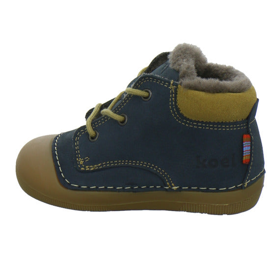 Koel Winterschuhe Unisex - Baby Barefoot Dunkelblau