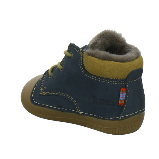 Koel Winterschuhe Unisex - Baby Barefoot Dunkelblau