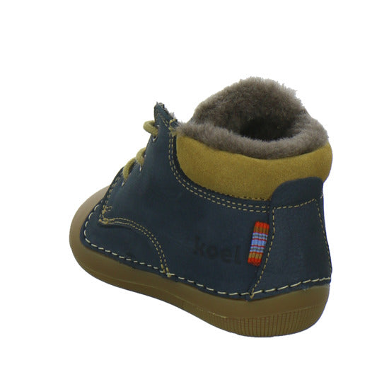 Koel Winterschuhe Unisex - Baby Barefoot Dunkelblau
