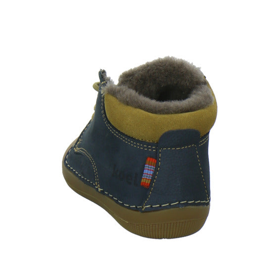 Koel Winterschuhe Unisex - Baby Barefoot Dunkelblau
