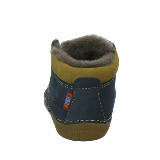 Koel Winterschuhe Unisex - Baby Barefoot Dunkelblau