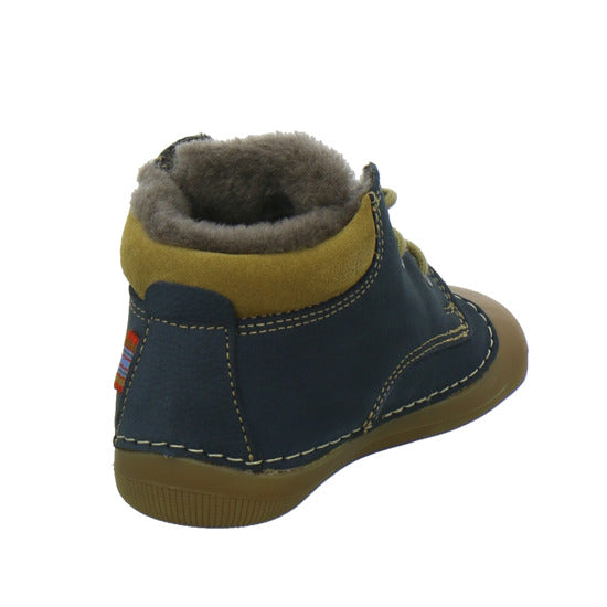 Koel Winterschuhe Unisex - Baby Barefoot Dunkelblau