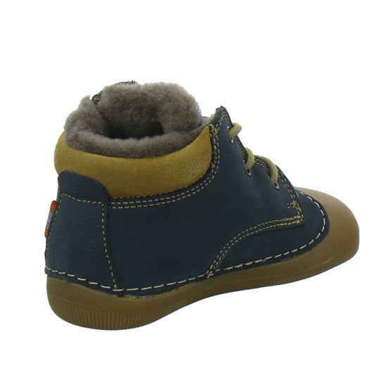 Koel Winterschuhe Unisex - Baby Barefoot Dunkelblau