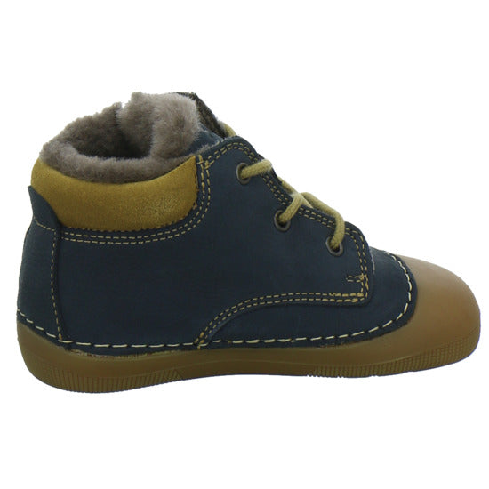 Koel Winterschuhe Unisex - Baby Barefoot Dunkelblau