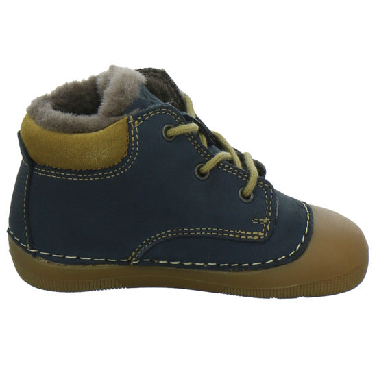 Koel Winterschuhe Unisex - Baby Barefoot Dunkelblau