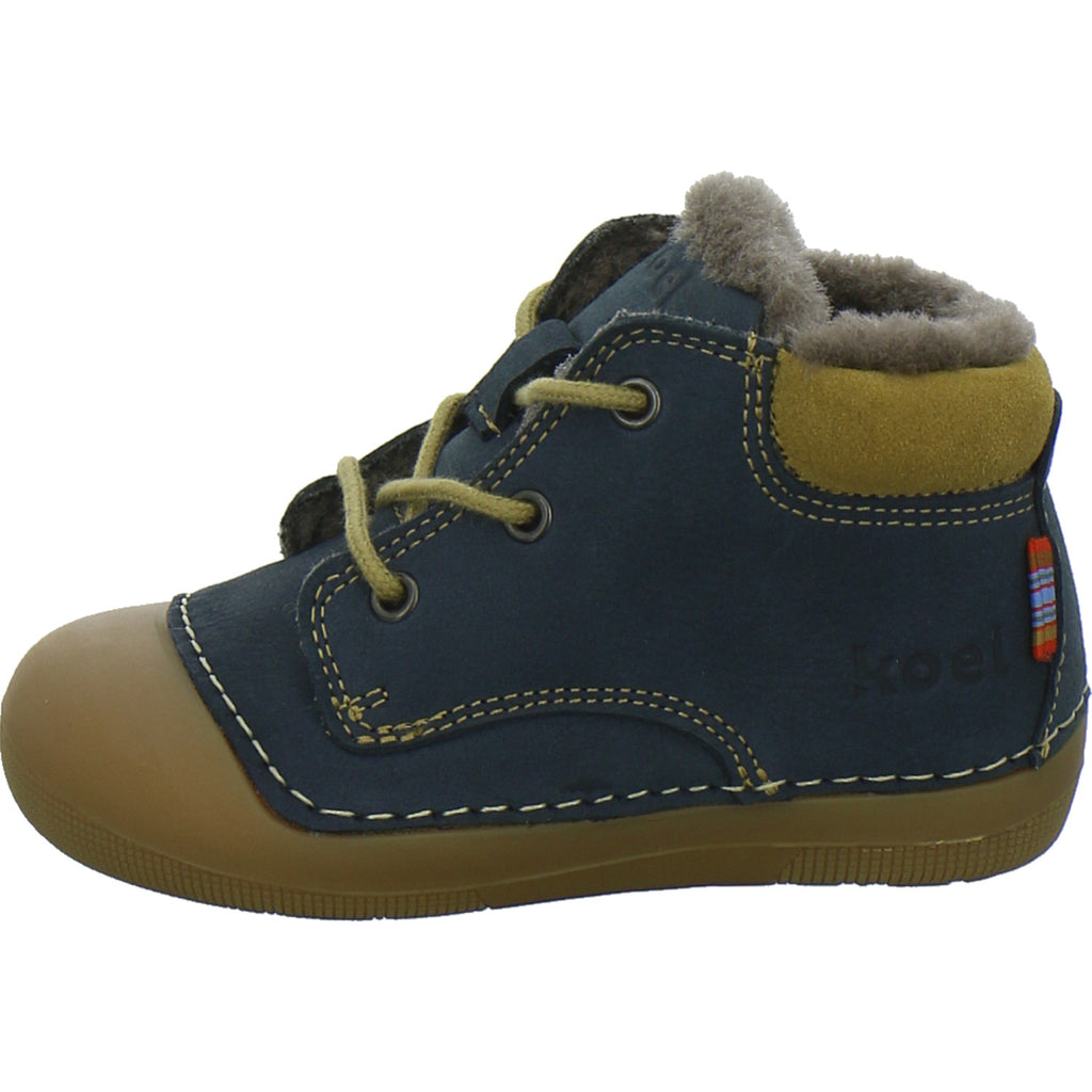 Koel Winterschuhe Unisex - Baby Barefoot Dunkelblau