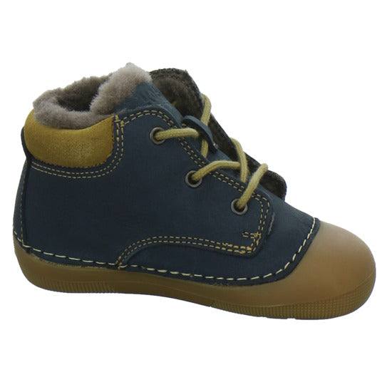 Koel Winterschuhe Unisex - Baby Barefoot Dunkelblau