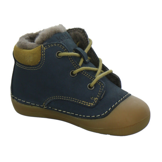 Koel Winterschuhe Unisex - Baby Barefoot Dunkelblau