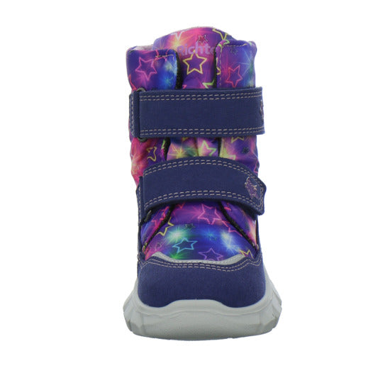 Richter Winterschuhe warm gefüttert Blau-kombi - 360° Ansicht