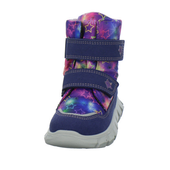 Richter Winterschuhe warm gefüttert Blau-kombi - 360° Ansicht