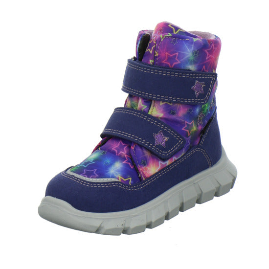 Richter Winterschuhe warm gefüttert Blau-kombi - 360° Ansicht