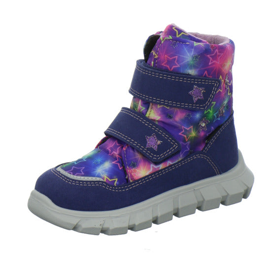 Richter Winterschuhe warm gefüttert Blau-kombi - 360° Ansicht
