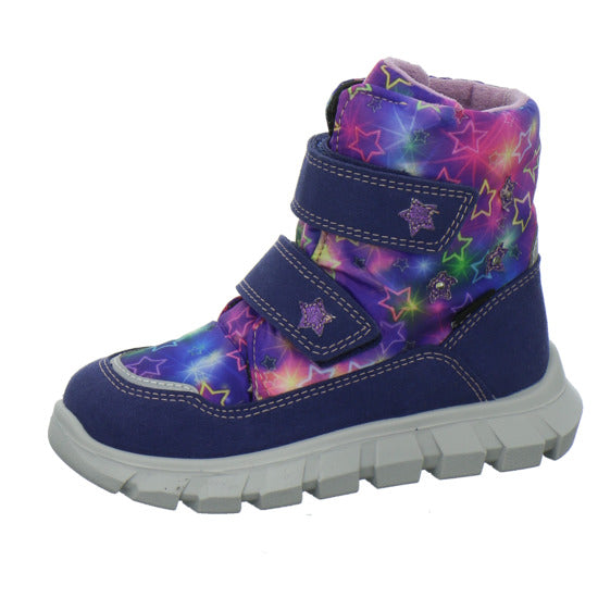 Richter Winterschuhe warm gefüttert Blau-kombi - 360° Ansicht