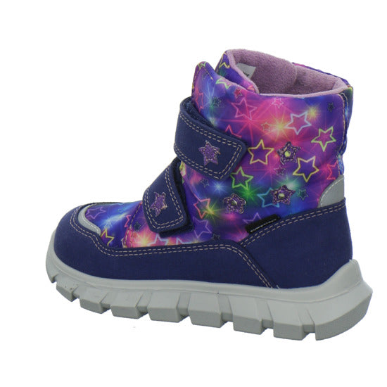 Richter Winterschuhe warm gefüttert Blau-kombi - 360° Ansicht