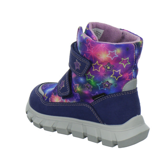 Richter Winterschuhe warm gefüttert Blau-kombi - 360° Ansicht