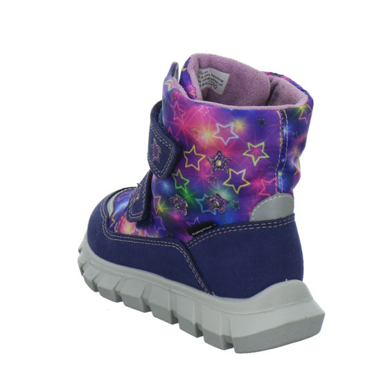 Richter Winterschuhe warm gefüttert Blau-kombi - 360° Ansicht
