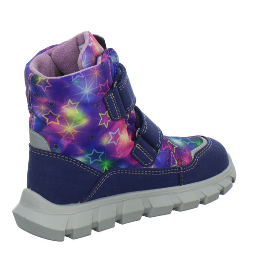 Richter Winterschuhe warm gefüttert Blau-kombi - 360° Ansicht