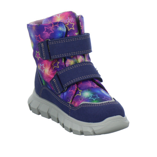 Richter Winterschuhe warm gefüttert Blau-kombi - 360° Ansicht
