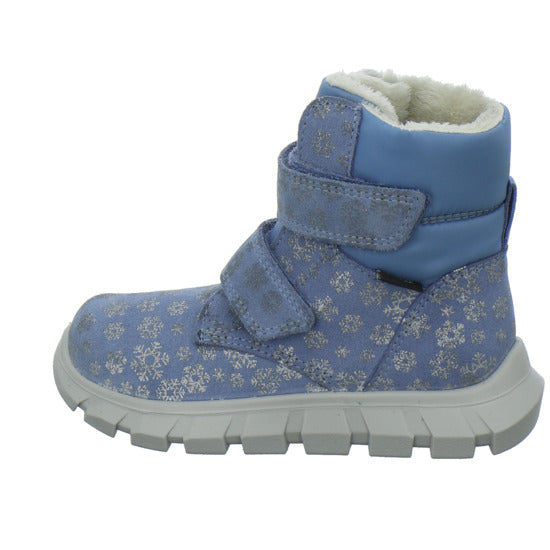 Richter Winterschuhe warm gefüttert Hellblau - 360° Ansicht