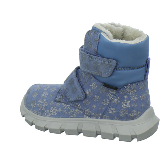 Richter Winterschuhe warm gefüttert Hellblau - 360° Ansicht