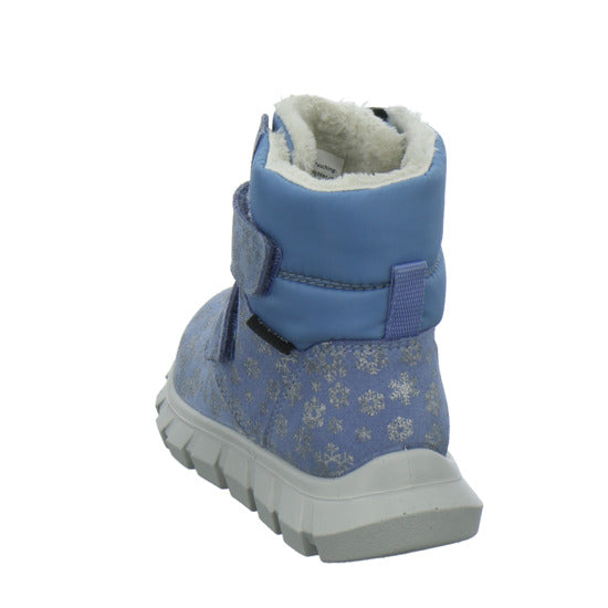 Richter Winterschuhe warm gefüttert Hellblau - 360° Ansicht